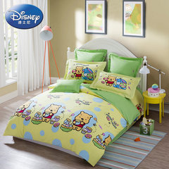 Roley, home textile official flagship store, children cartoon, cotton bed, three or four piece bedclothes, pure cotton quilt cover, dessert world 1.2m (4 feet) bed.