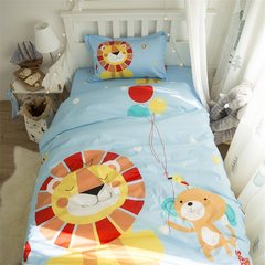 Cartoon cotton dormitory: single cotton 1 m 2 bed sheet quilt children three piece 1.2m bed product century tour 1.2m (4 ft) bed