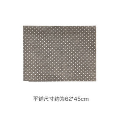 Cover Japanese cotton and linen cloth art table mat tea cloth cloth napkin heat insulation mat food photo shoot cloth ash dot