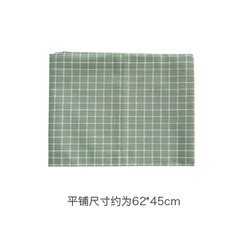 Cover Japanese cotton and linen cloth art table mat tea cloth cloth napkin thermal food mat photo shoot cloth green