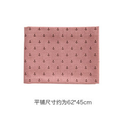 Cover Japanese cotton and linen cloth art table mat tea cloth cloth napkin thermal food mat photo shoot cloth red anchor