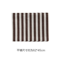 Packed Japanese cotton and linen cloth art table mat tea cloth cloth napkin heat insulation food mat take photos of the white coffee bar