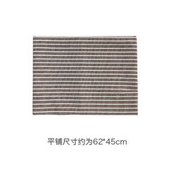 Cover Japanese cotton and linen cloth art table mat tea cloth napkin thermal food mat photo shoot cloth gray strips