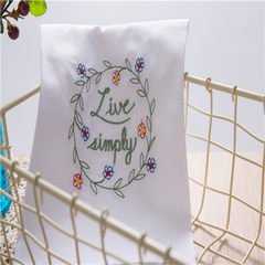 Jin year. Prada embroidery cotton cloth cloth mat water Western-style food kitchen towel mat coaster Live simply 70*70cm