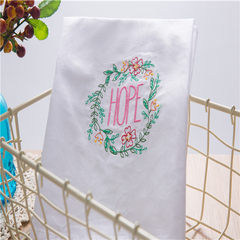 Jin year. Prada embroidery cotton cloth cloth mat water Western-style food kitchen towel mat coaster HOPE hope 70*70cm