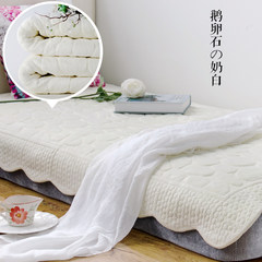 Simple Japanese tatami mats linter surface covered with carpet bedroom home teapoy anti-skid machine washing. 40× 60CM White pebbles (limited stock price spike)