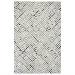 Imported geometric geometric splicing carpet, household bedroom, bedside carpet, living room sofa, tea table mat, rectangular blanket 900MM×, 1500MM OJ06