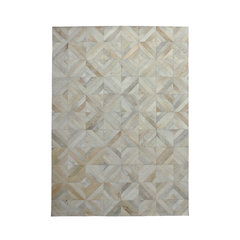Imported geometric geometric splicing carpet, household bedroom, bedside carpet, living room sofa, tea table mat, rectangular blanket 900MM×, 1500MM OJ04