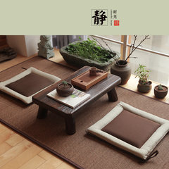 Special offer table cushion cotton simple tatami seat cushion futon sofa cushion cushion solid windows 41x41cm