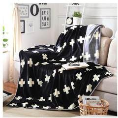 Export South Korea star double sided blankets flannel winter air conditioning blanket office nap carpet thickening sofa blanket 150cmX200cm perfect (double AB version)