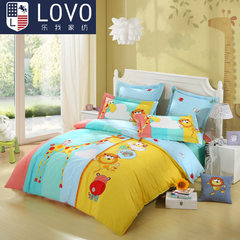 All children three / four LoVo height Carolina textile life produced cartoon Bed Suite 1.2M Child animal volume height 1.2m (4 feet) bed