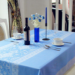 Rafael home hotel tablecloth, table cloth cloth, European style round table mat, tea table towel ZB07 Back towel 67*78