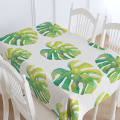 Fresh garden plant linen tablecloths table table cloth tablecloth pastoral rectangular round table Bugab cover towels Tablecloth -TPL1 [custom size please contact customer service]