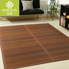 Japanese rush woven carpet pad bed bedroom living room carpet mats and yoga mat folding @ Jazz 191cm× 250cm
