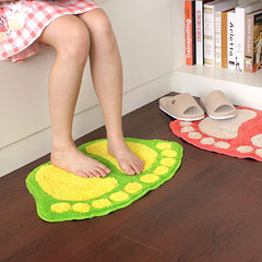 卫浴用卫浴配件脚垫门垫 卡通地垫 地毯卧室可爱 圆形地垫 脚垫