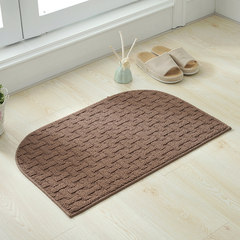 The door mat mat mat polypropylene hall kitchen bathroom bedroom toilet mat water bath mat 45*70cm Plaid coffee