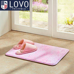 LOVO textile mat Carolina life living room bedroom bathroom produced Taoyuan Scented Shadow flannel pad 40*60cm Taoyuan shadow flannel ground mat