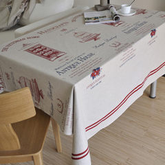 复古 维多利亚的家  韩国 棉麻 桌布  台布/盖布 65+17垂边*180cm