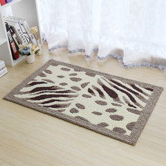 Hand embroidered cushion household living room bedroom bathroom bathroom door mat dust absorbing mat mat mat 40× 60CM Sunflower