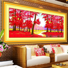 The new party diamond painted with lucky diamond diamond drill embroidered cross stitch stick painted landscapes a brick Full drill [190x80 cm] square drill more than 30%