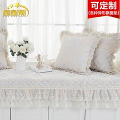 Luxury European style bedroom balcony windows pad antiskid mat cloth lace sill four modern mat 12 cm sponge 180 yuan / square