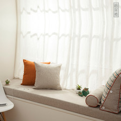 The bedroom windows custom made linen pad sponge cushion mat simple balcony windowsill pad thickening tatami mats You can edit it after you select it