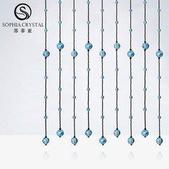 Sophie crystal curtain curtain curtain Yazhu partition of Feng Shui bedroom entrance shoe line hanging curtain product encryption