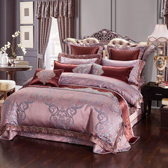 European high-grade luxury wedding jacquard textile Siliubashi Home Furnishing bedding sets MYL790 Ten piece set 1.5m (5 feet) bed