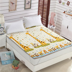 Cotton bed mattress, cotton anti slip crawling mat, single double student folding cushion, 1.8m tatami mattress, giraffe paradise 1.35*2.0m bed.