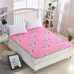 Cotton bed mattress, pure cotton anti slip crawling mat, single double student folding cushion, 1.8m tatami mattress, cute zebra 1.35*2.0m bed, custom made.