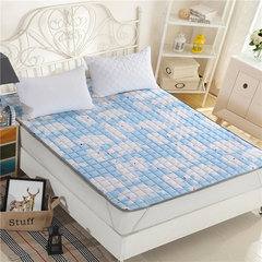Cotton bed mattress, pure cotton anti slip crawling mat, single double student folding cushion, 1.8m tatami mattress, polar bear 1.35*2.0m bed, need to be made.