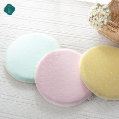 Thousand rucky memory cotton candy color embossed seat cushion is soft and comfortable Large size (55*30 cm)
