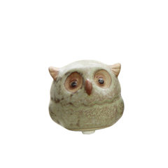 Cute click-click-click-click-click-vintage ceramic owl household furnishings animal groceries miniature animal shelves no. 1 -VQ1413