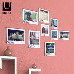 Umbra Postcard style photo photo wall wall wall pasted wall combination frame photo frame A set of 9