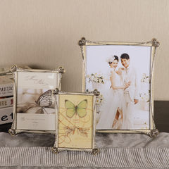 Wedding dress according to the new classical European style 6 inch 7 inch 10 inch personalized creative combination photo frame, photo frame, frame swing table 7 inch Metal photo frame