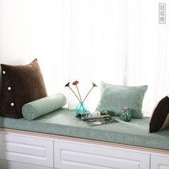 IKEA windows and balcony windowsill pad bed cushion pad customized cushion chenille solid tatami sofa cushion seat You can edit it after you select it