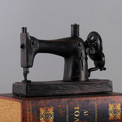 American Retro Old creative sewing machine model decoration clothing window props Home Furnishing soft decoration decoration
