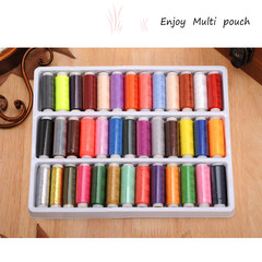 39 color line with the line of household sewing machine sewing thread box color polyester line hand sewing thread package mail