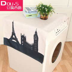 Use cloth cover towels cover simple modern cotton roller washing machine automatic washing machine dustproof cloth sunscreen Table runner 30&times 180cm;