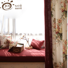 American Pastoral Korean cotton pad cushion thick green window window sill pad tatami mats 15 cm sponge 225 yuan / square