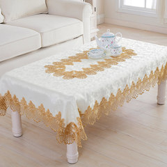 High-grade cloth coverings fabric table cloth table cloth round tablecloth chair cushion sleeve suit European Garden White-collar life 40*43cm seat 1