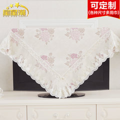 Country style linen, European style furniture, dust cover, double door refrigerator, washing machine, dust-proof cloth, bedroom, bedside cupboard cover Table runner 30&times 180cm;