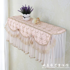 High grade lace fabric, bedroom hanging, GREE 1.5P Korean air conditioner cover, beautiful hanging dust cover, modern simplicity Table runner 30&times 220cm;