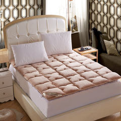 Thick warm. Cashmere folding seamless slip mattress single / double / student bedding mattress M Camel 1.0m (3.3 feet) bed