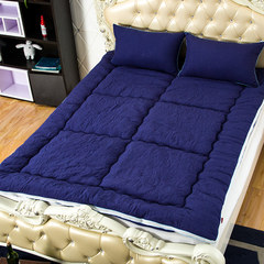 Solid tatami mattress mattress pad 1.5 dormitory 1.8 thick single mattress bedding collocation Navy 1.0m (3.3 feet) bed