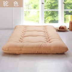 Thickening 10cm tatami sponge mattress, student dormitory floor bed, 1.5m1.8 m folding cushion 1.2 thickened 10 cm - Camel color pillow pillow 90*190cm