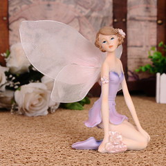 European Home Furnishing naughty Angel Fairy Doll resin decoration decoration decoration Jushi birthday gift package mail 78 Seven thousand eight hundred and two