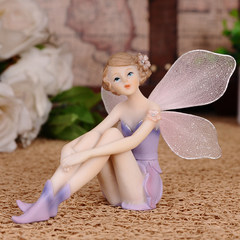 European Home Furnishing naughty Angel Fairy Doll resin decoration decoration decoration Jushi birthday gift package mail 78 Seven thousand and eight hundred