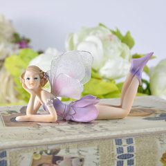 European Home Furnishing naughty Angel Fairy Doll resin decoration decoration decoration Jushi birthday gift package mail 78 Seven thousand eight hundred and six