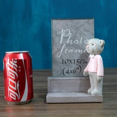 The countryside 6 inch photo cute bear table multifunctional cafe bar menu price list card 150x180cm Pink Pink Bear 6 inches